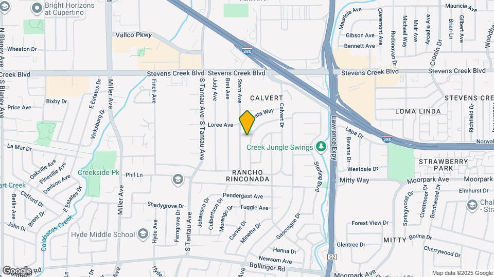 10295 Moretti Dr Map and Location Details