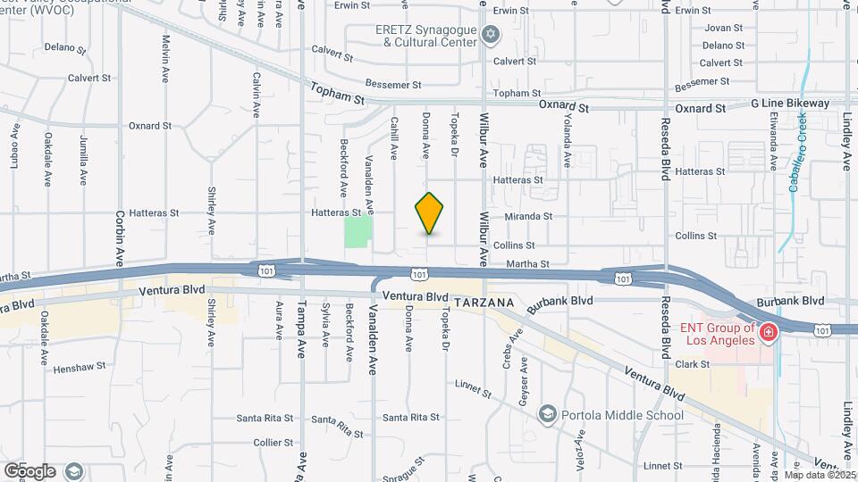 5702 Donna Ave Map and Location Details