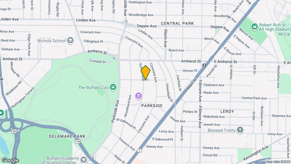 95 Russell St Map and Location Details