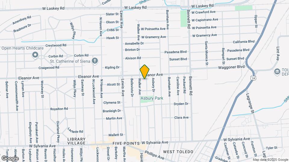 4437 Fairview Dr Map and Location Details