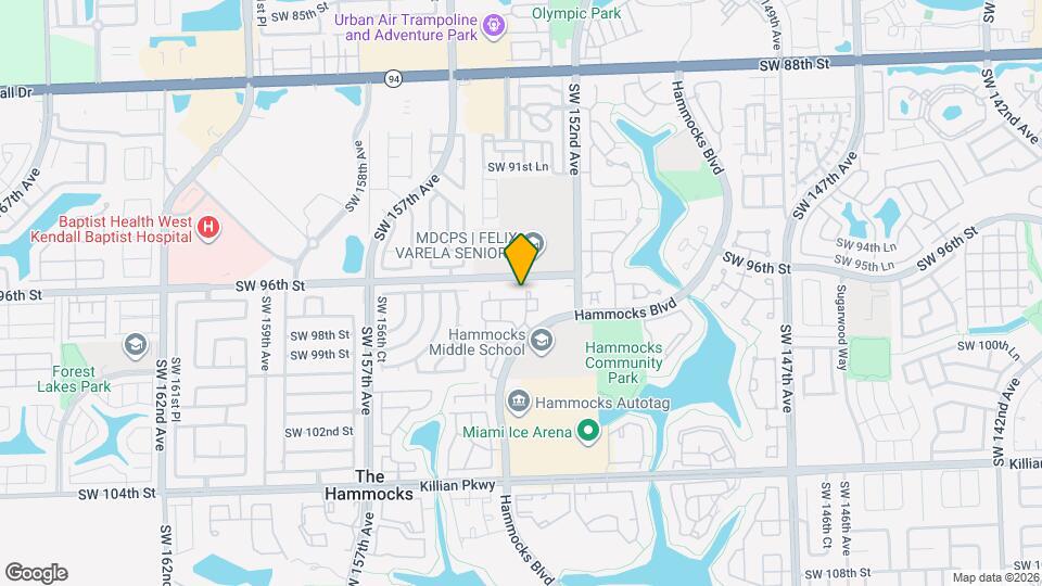 9704 Hammocks Blvd Map and Location Details