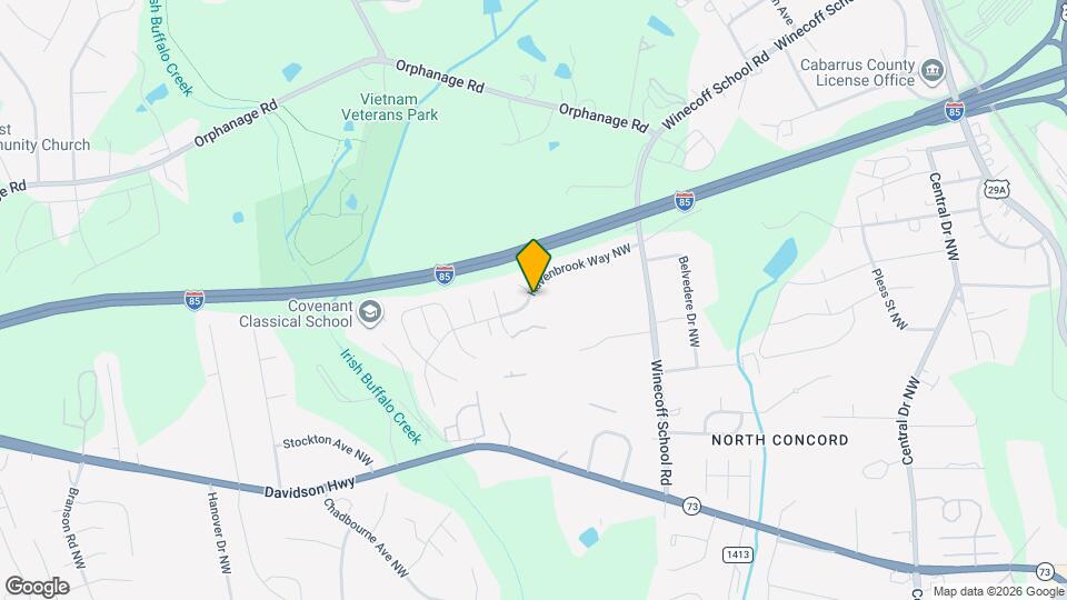 417 Havenbrook Way NW Mapa y Detalles de la Ubicación