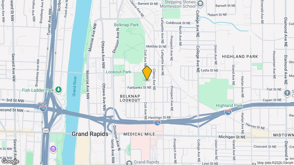 716 Coit Ave NE Map and Location Details