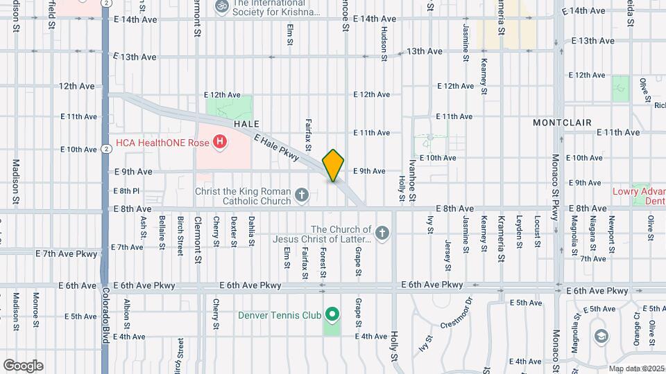 852-876 Forest St Map and Location Details
