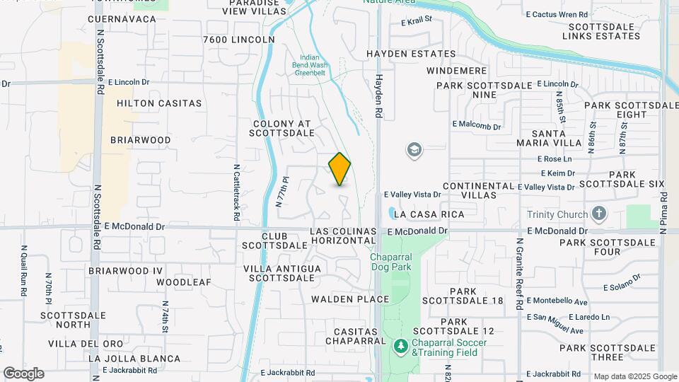 6124 N 79th St Map and Location Details