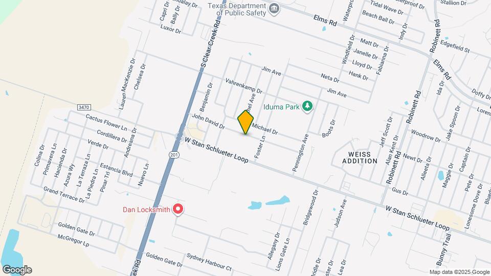 4900 John David Dr Map and Location Details