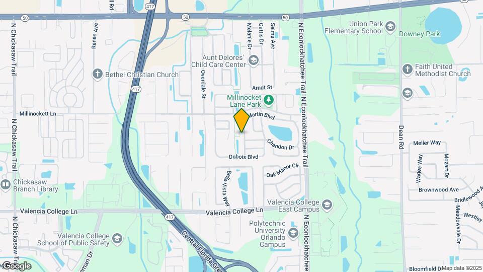 1070 Martin Blvd Map and Location Details