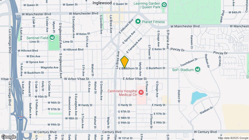 248 E Buckthorn St Map and Location Details