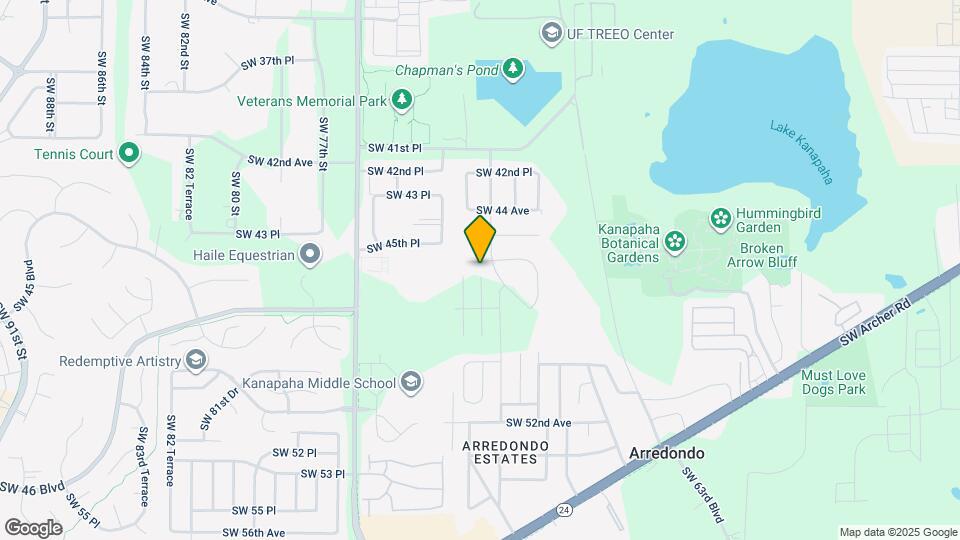 6933 SW 46 Ave Map and Location Details