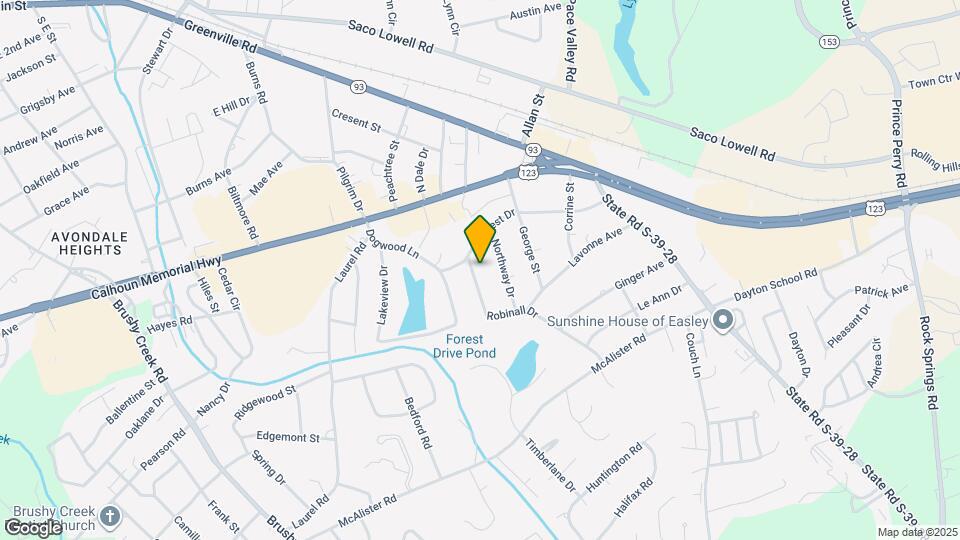 103 Robinall Dr Map and Location Details