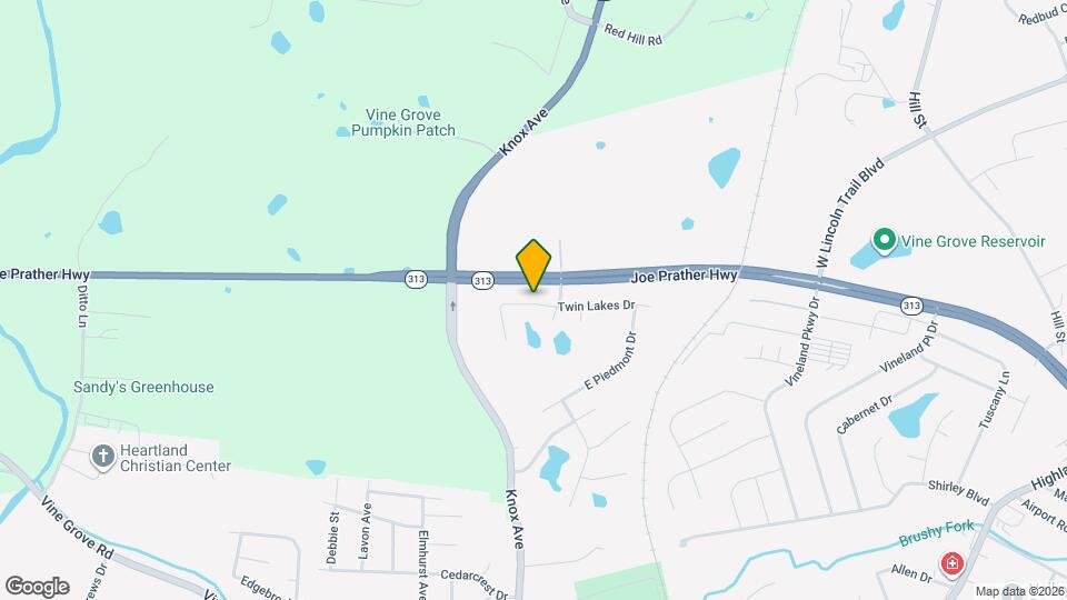 153 Twin Lakes Dr Map and Location Details