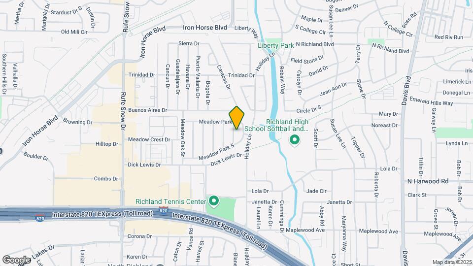 5512 Pleasant Meadow Dr Map and Location Details