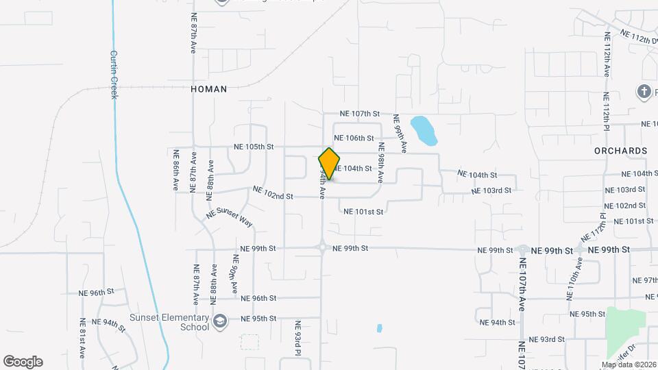 10300 NE 95th Ave Mapa y Detalles de la Ubicación