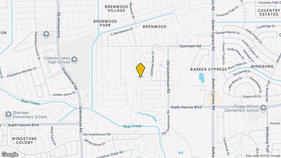 18707 Bell Ravine Dr Map and Location Details