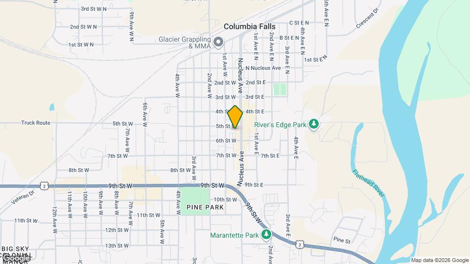 540 Nucleus Ave Map and Location Details