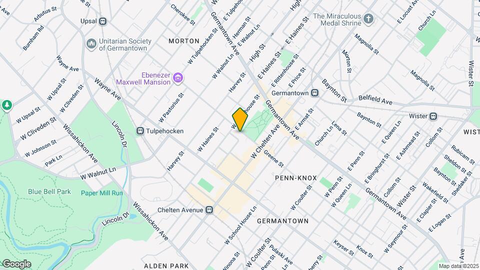 5804 Greene St Map and Location Details