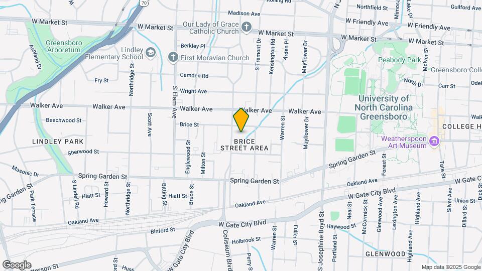 1804 Fargis St Map and Location Details