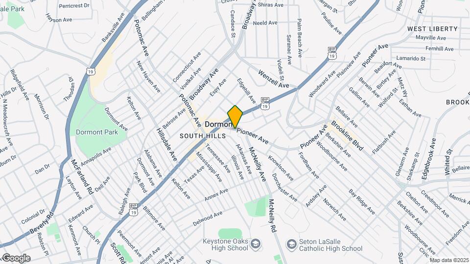 3129 Pioneer Ave Map and Location Details