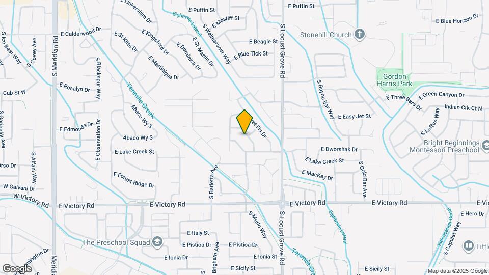 2735 S Spring Bar Way Map and Location Details