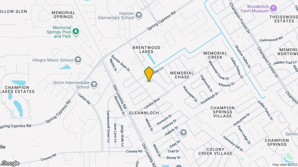 9503 Dalmally St Map and Location Details