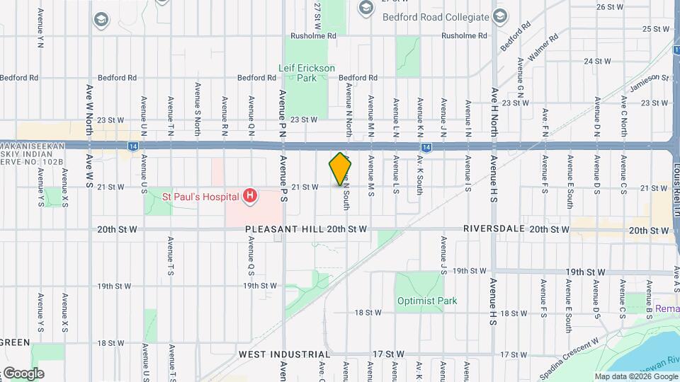 205 N Av S Map and Location Details