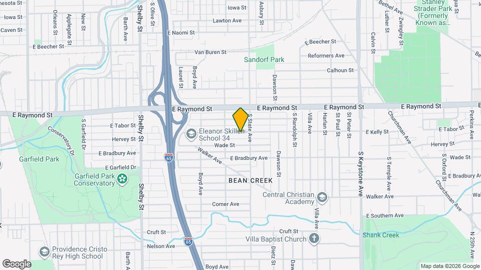 1633-1635 E Kelly St Map and Location Details