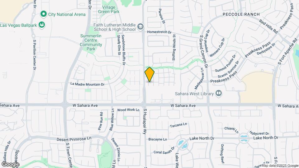 2152 Turquoise Ridge St Map and Location Details