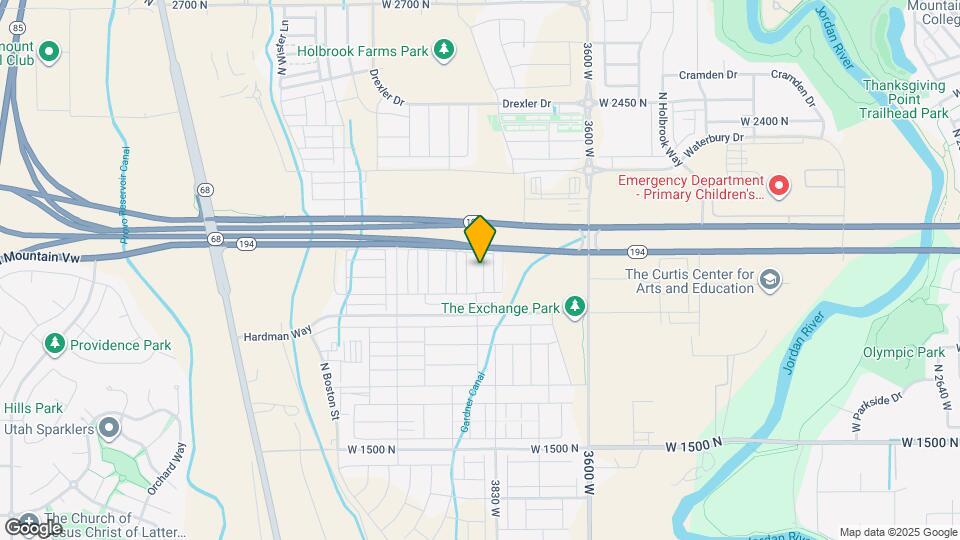 2027 N 3860 W Map and Location Details