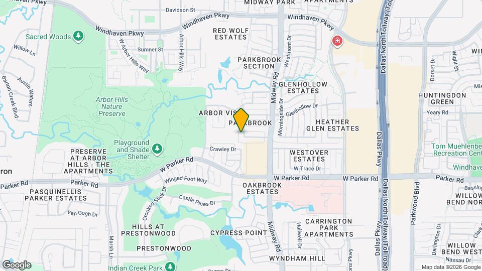 3605 Whitehaven Dr Map and Location Details