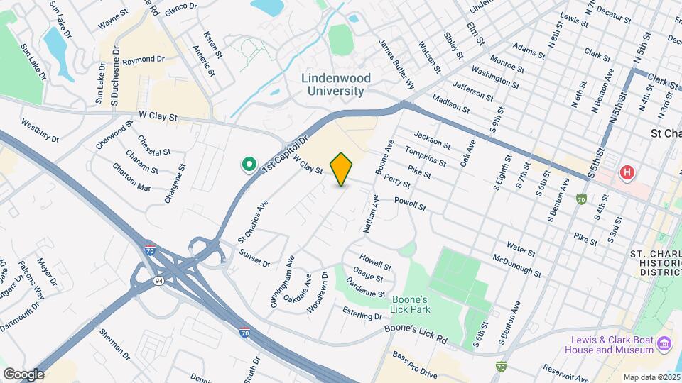 747 Cunningham Ave Map and Location Details