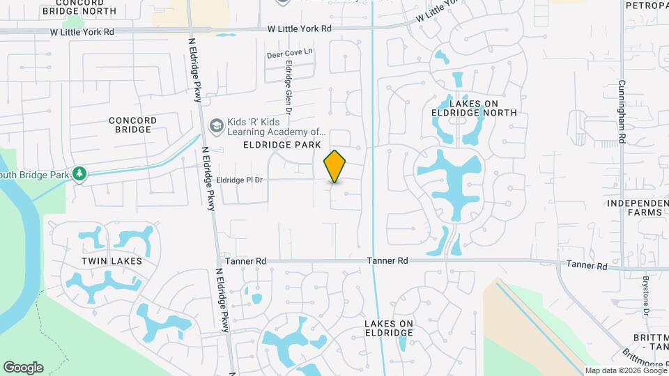 12507 Aliso Bend Ln Map and Location Details