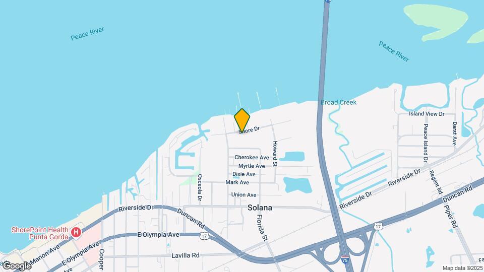 25459 Shore Dr Map and Location Details