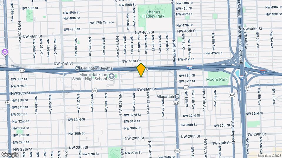 1442 NW 38th St Map and Location Details