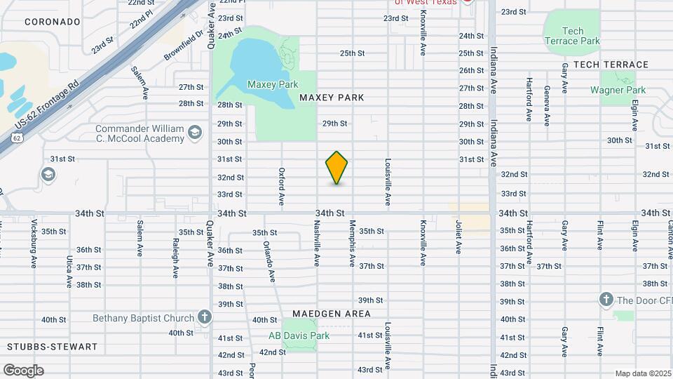 3810 33rd St Map and Location Details