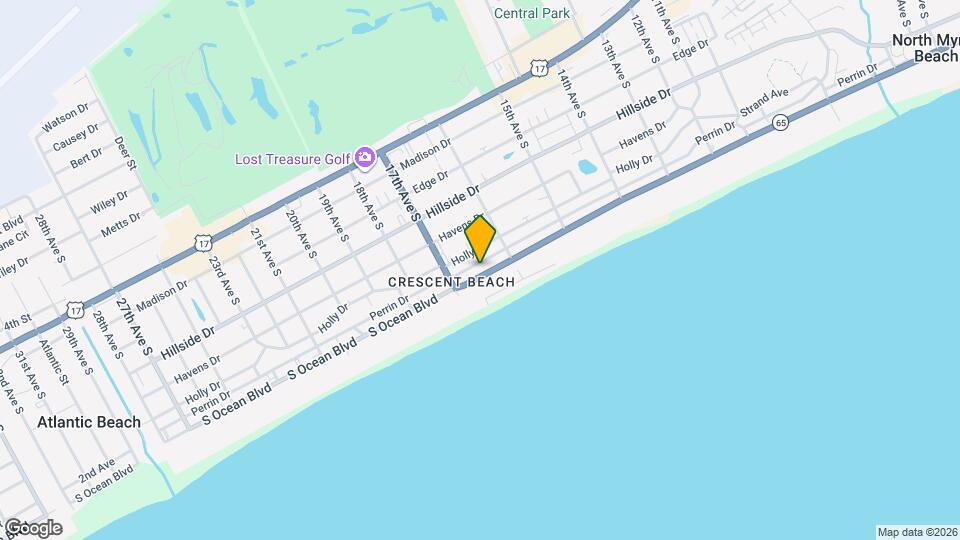 1612 S Ocean Blvd Map and Location Details