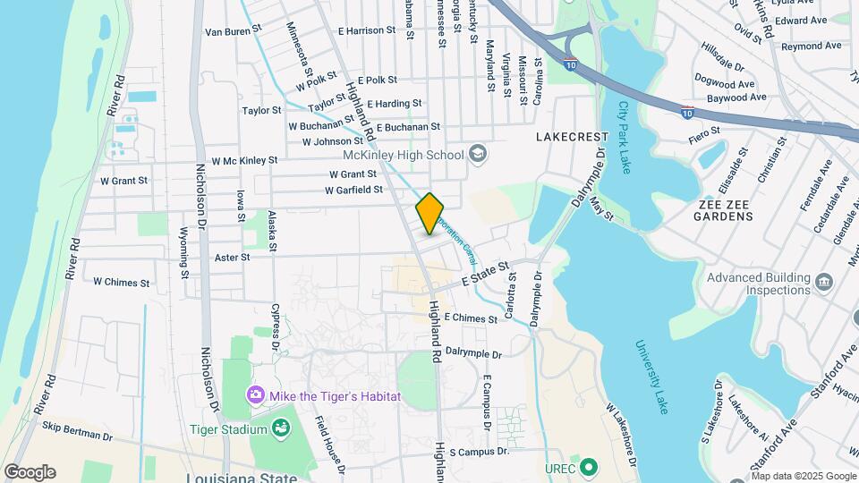 Altitude Baton Rouge Mapa y Detalles de la Ubicación