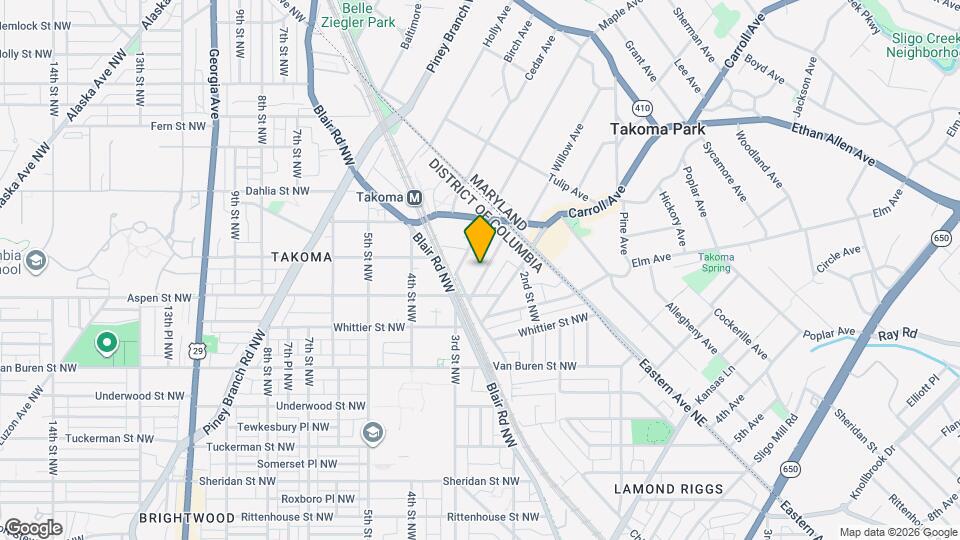 6914 Willow St NW Map and Location Details