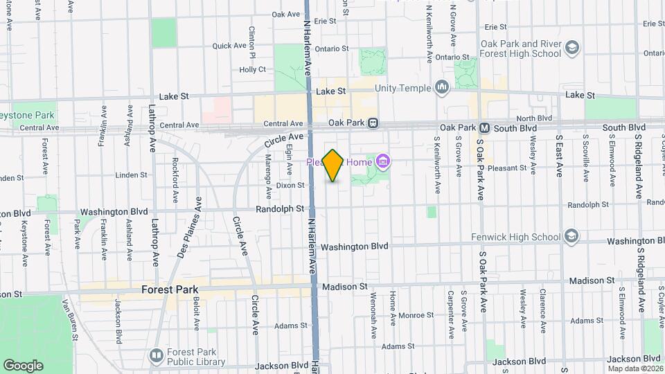 236 S Maple Ave Map and Location Details