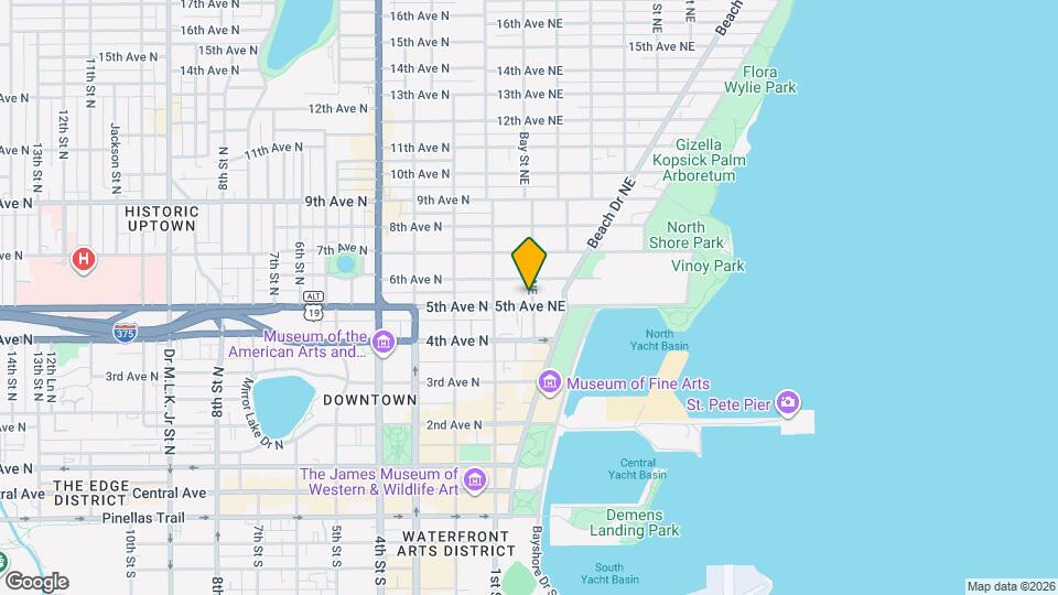 524 Bay St NE Mapa y Detalles de la Ubicación