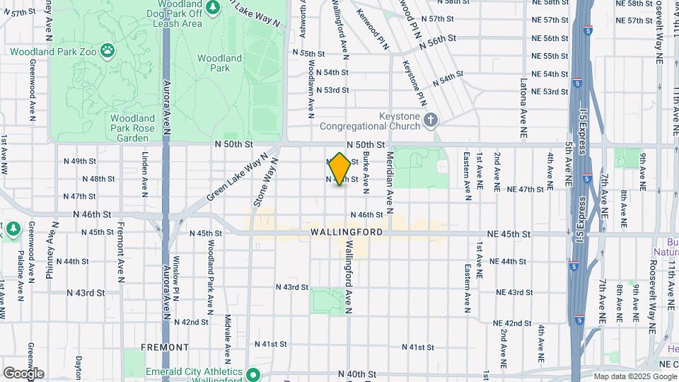 1716 N 47th St Map and Location Details