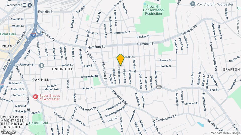 191 Fairmont Ave-Unit -3 Map and Location Details