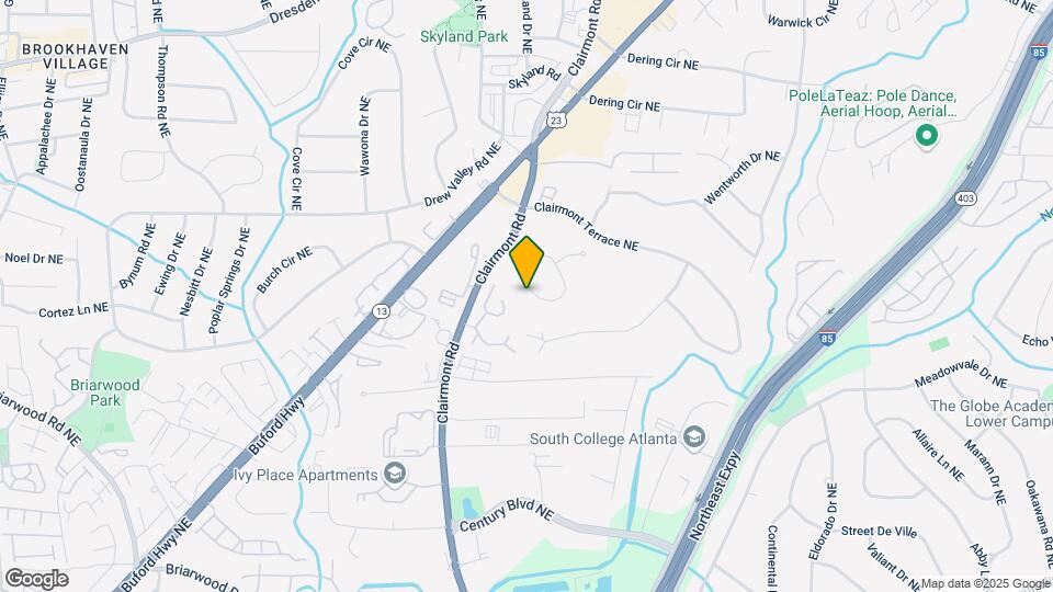 2320 Tanglewood Cir NE Map and Location Details