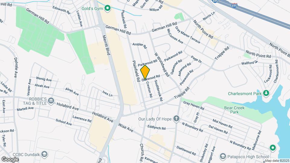 429 Oakwood Rd Map and Location Details