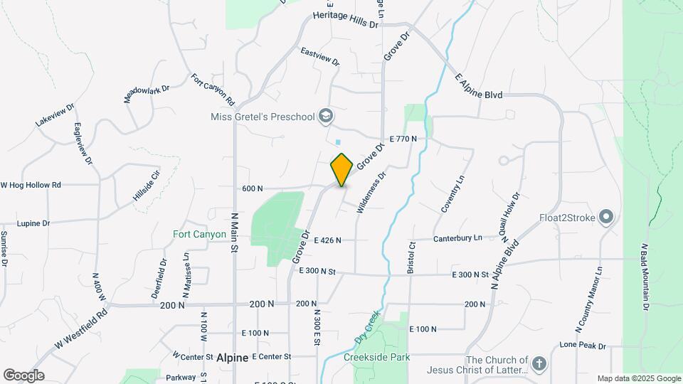 595 Mountainville Cir Map and Location Details