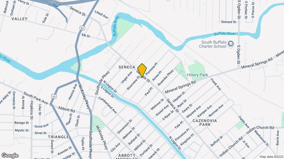 1839 Seneca Street Map and Location Details