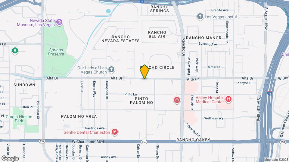 2701 Alta Dr Map and Location Details