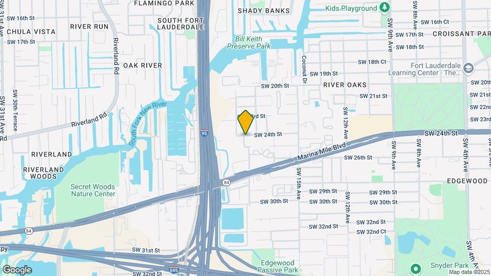 1850 SW 24th St, Unit 1 Map and Location Details