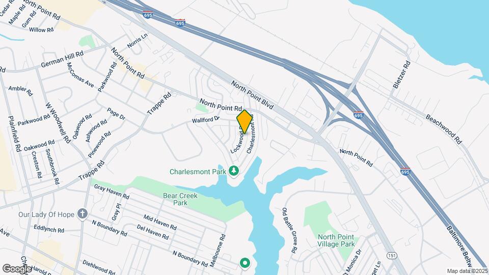 7843 Lockwood Rd Mapa y Detalles de la Ubicación