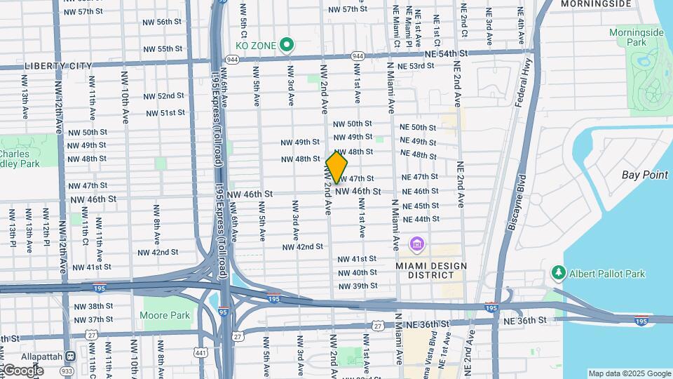 181 NW 46th St Map and Location Details
