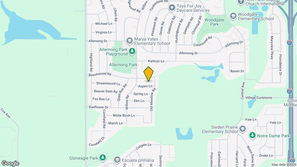 6024 Aspen Ln Map and Location Details